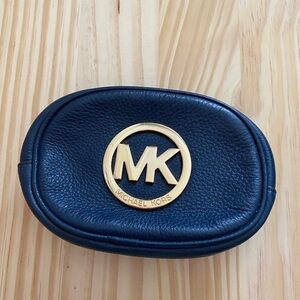 Michael Kors Navy Blue Cosmetic Bag